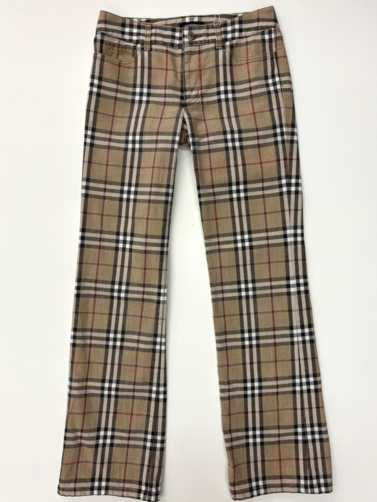 Burberry 버버리 노바체크 로우라이즈 팬츠 3