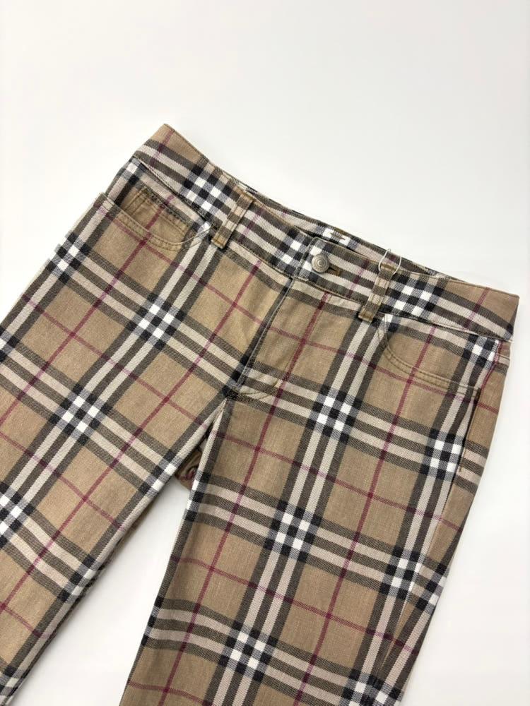 Burberry 버버리 노바체크 로우라이즈 팬츠 4