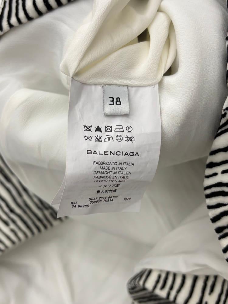 Balenciaga 발렌시아가 지브라패턴 슬리브리스 원피스 7