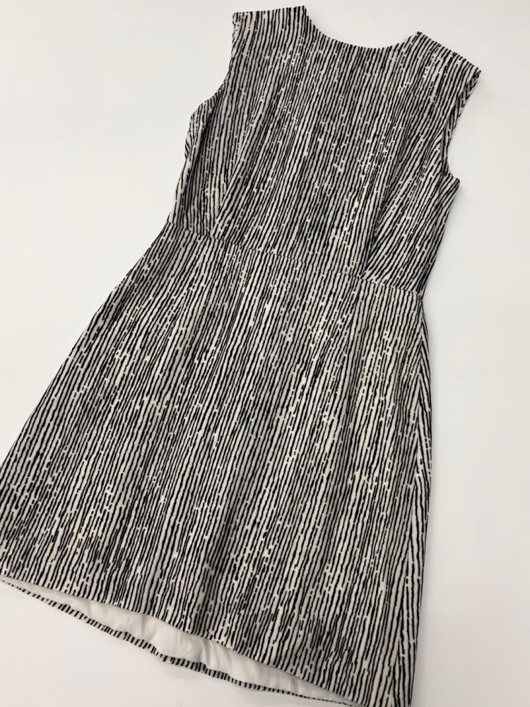 Balenciaga 발렌시아가 지브라패턴 슬리브리스 원피스 4
