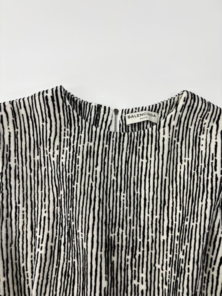 Balenciaga 발렌시아가 지브라패턴 슬리브리스 원피스 6
