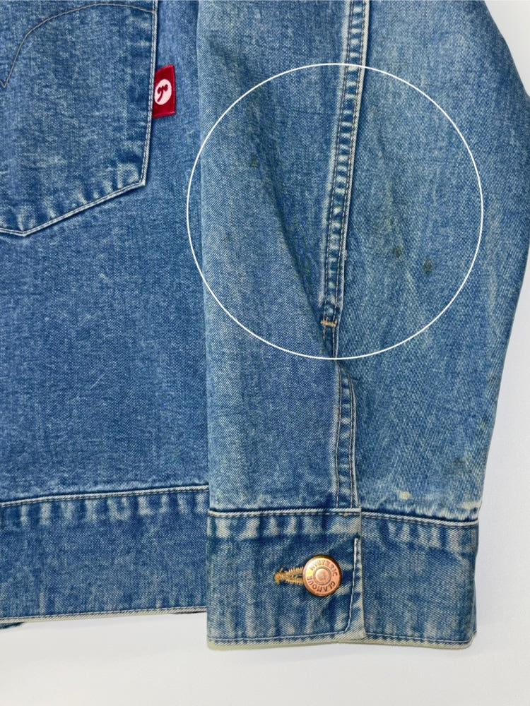 Hysteric glamour 히스테릭글래머 백프린팅 데님 자켓 7