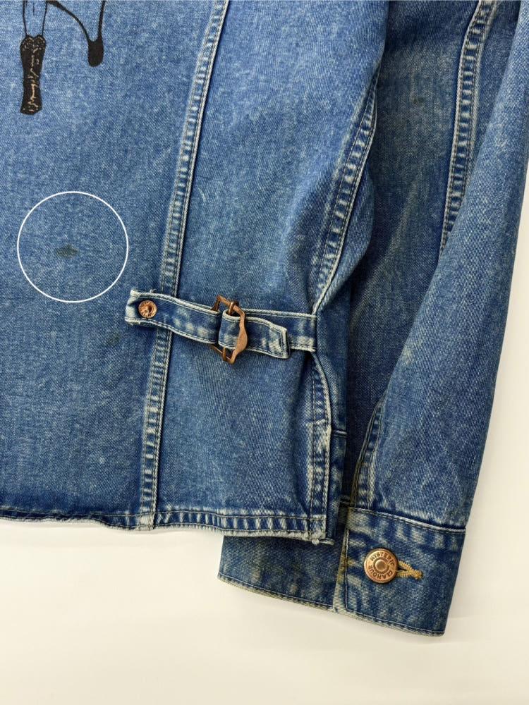Hysteric glamour 히스테릭글래머 백프린팅 데님 자켓 8