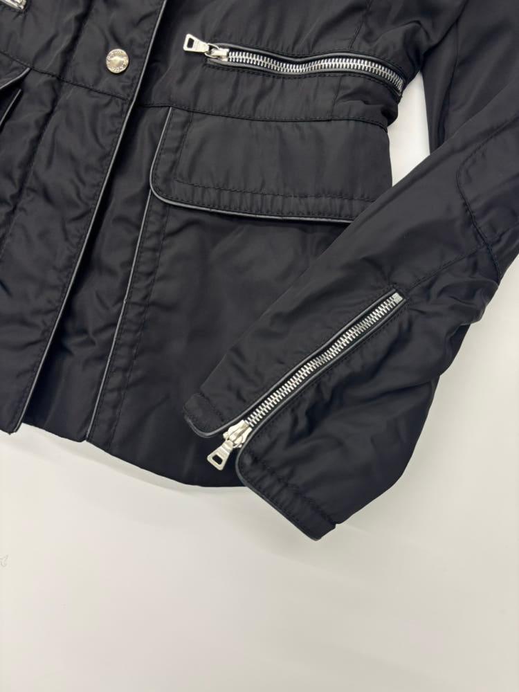Prada 프라다 블랙 퍼 카라 자켓 10