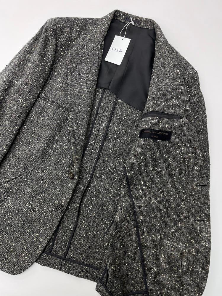 COMME des GARCONS 꼼데가르송 옴므 레인 울 블레이저 4