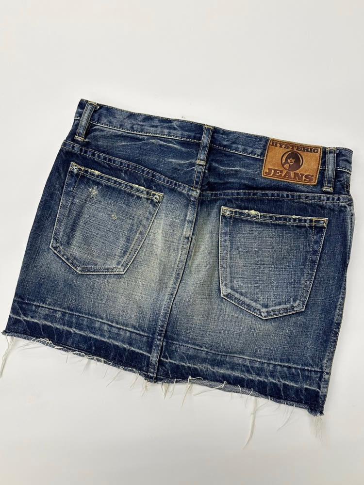 Hysteric glamour 히스테릭 글래머 워싱 데님 스커트 3