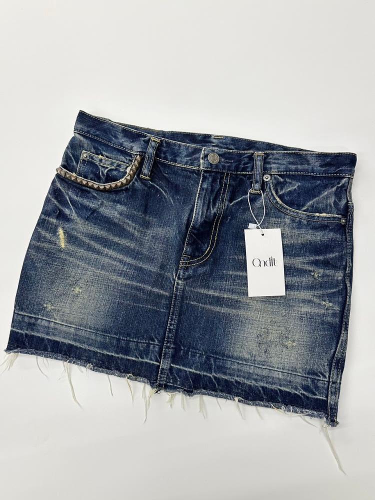 Hysteric glamour 히스테릭 글래머 워싱 데님 스커트 4