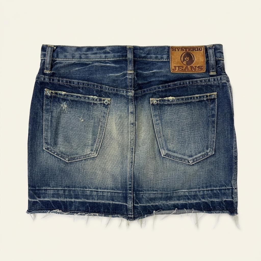 Hysteric glamour 히스테릭 글래머 워싱 데님 스커트 1