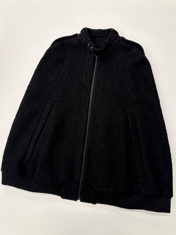 Alexander Wang 알렉산더왕 블랙 울 판초 자켓 9