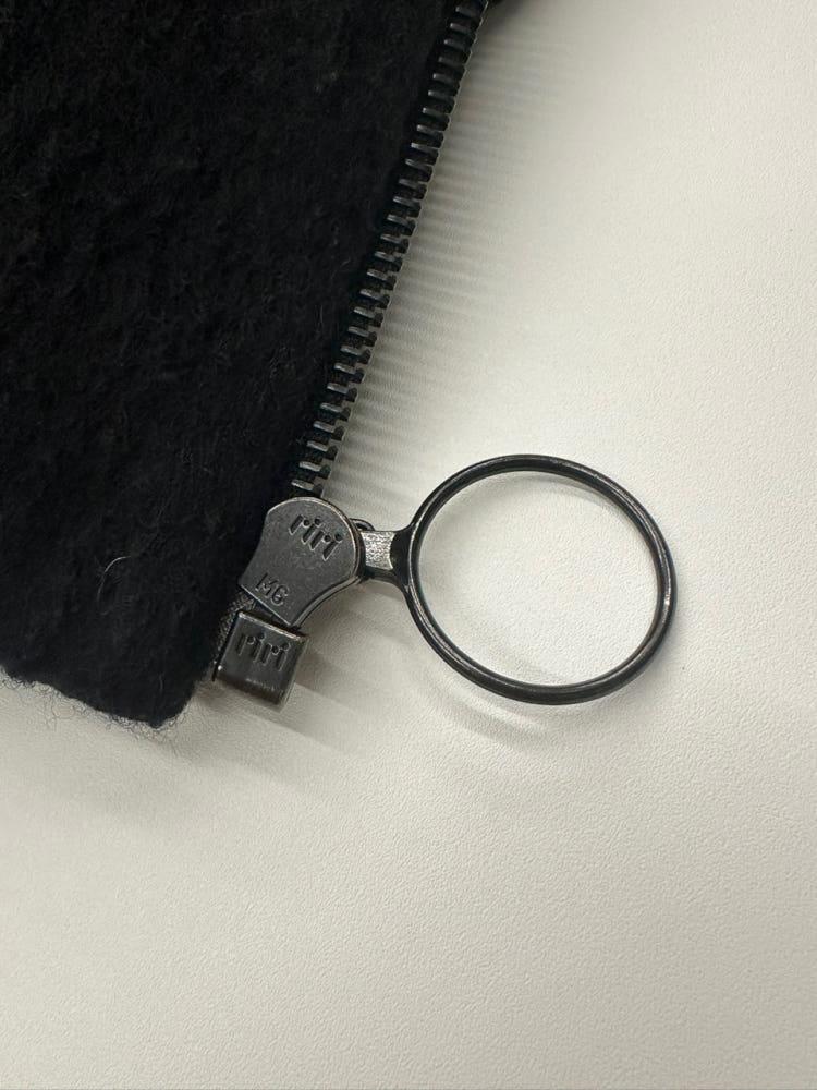 Alexander Wang 알렉산더왕 블랙 울 판초 자켓 10
