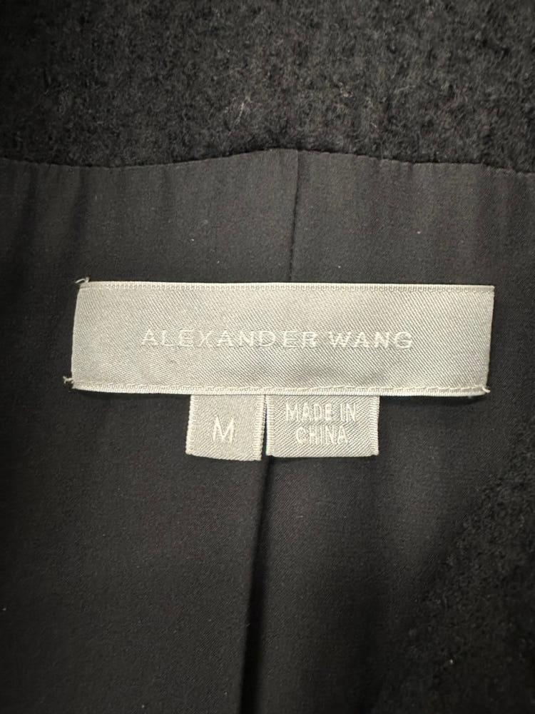 Alexander Wang 알렉산더왕 블랙 울 판초 자켓 11