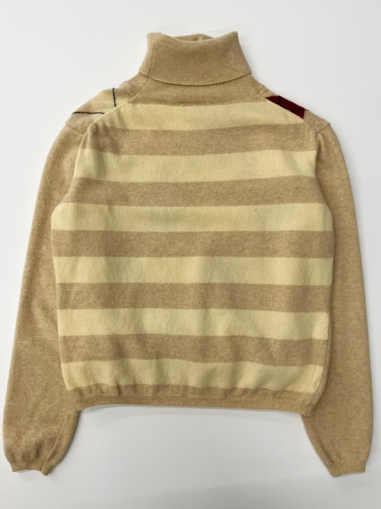 Burberry 버버리 런던 아가일패턴 터틀넥 니트 5