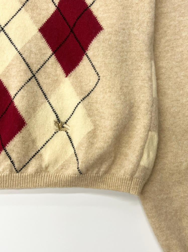 Burberry 버버리 런던 아가일패턴 터틀넥 니트 8