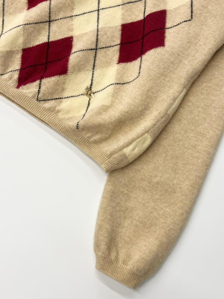 Burberry 버버리 런던 아가일패턴 터틀넥 니트 7