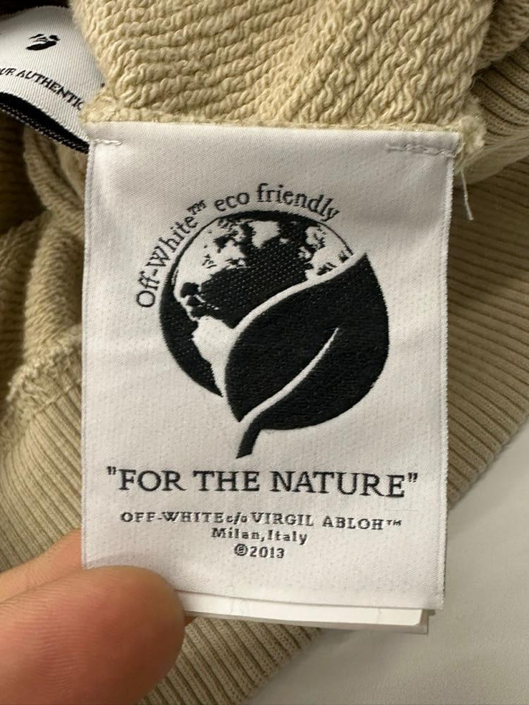 Off-White 22SS 오프화이트 베이지 애로우 스웻셔츠 8