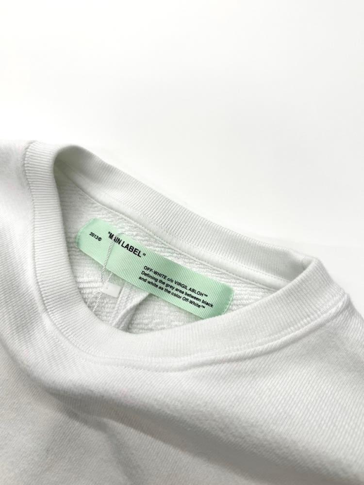 Off-White 오프화이트 X 심슨 바트 심슨 맨투맨 화이트 7