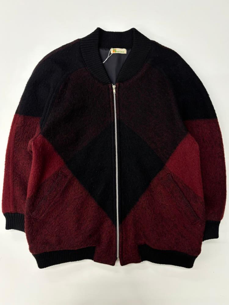 Issey Miyake 이세이미야케 이세이 스포츠 IS 배색 울 블루종 자켓 5