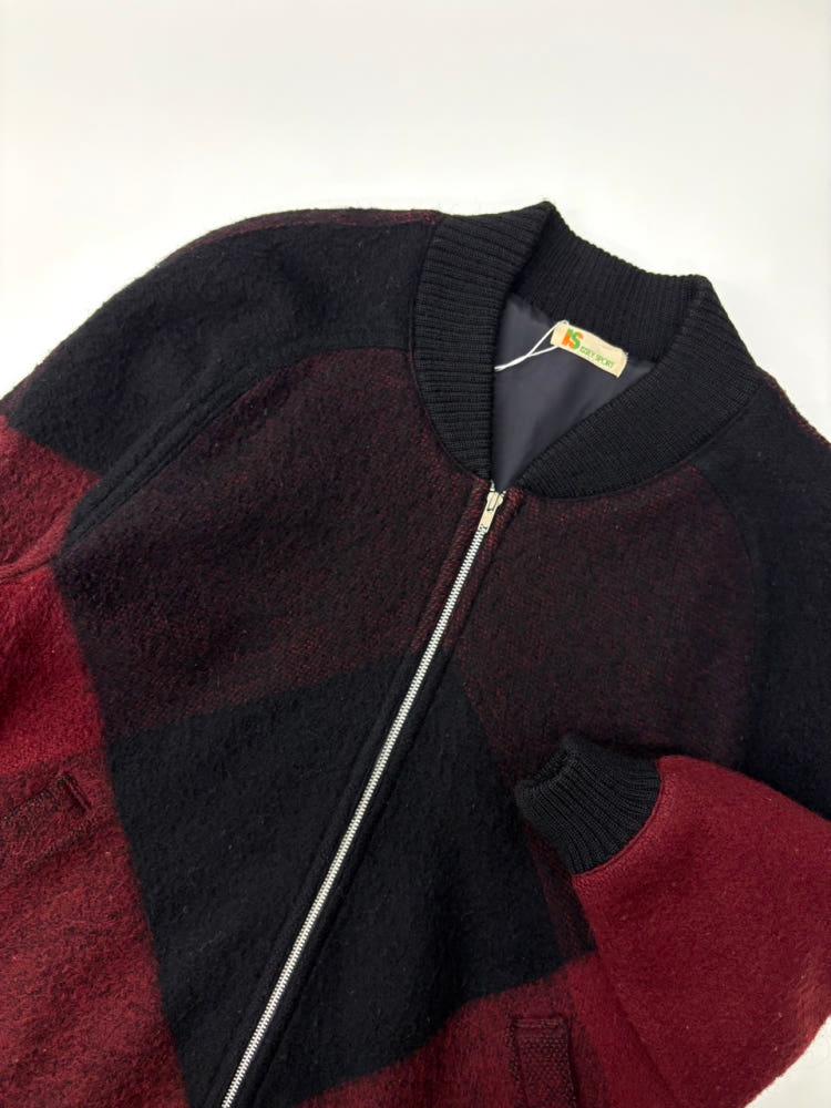 Issey Miyake 이세이미야케 이세이 스포츠 IS 배색 울 블루종 자켓 8