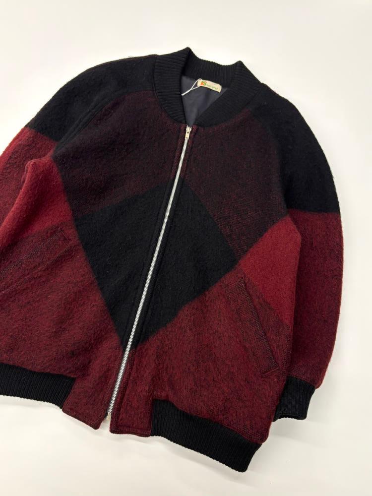 Issey Miyake 이세이미야케 이세이 스포츠 IS 배색 울 블루종 자켓 6