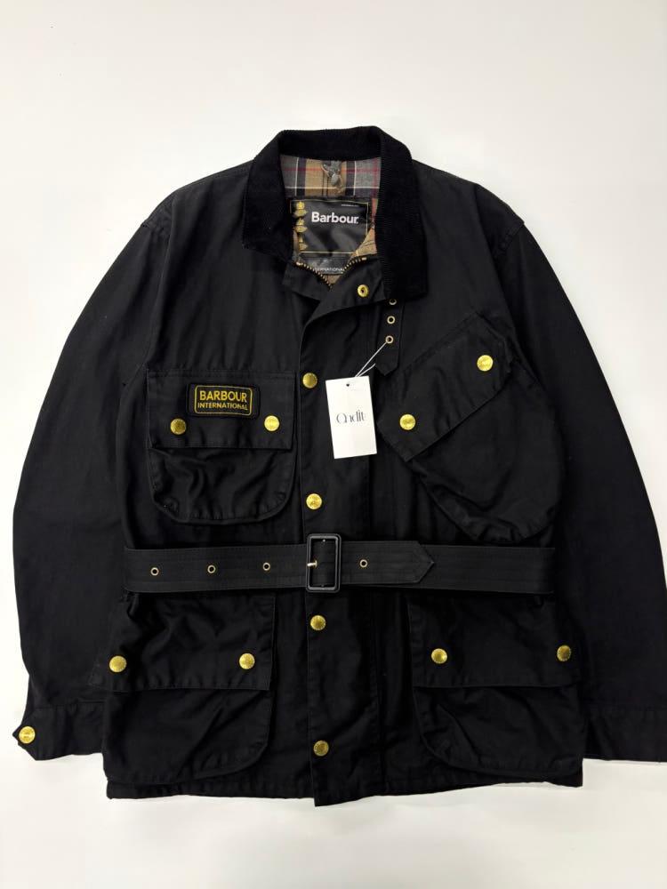 Barbour 바버 인터네셔널 벨티드 왁스자켓 블랙 3