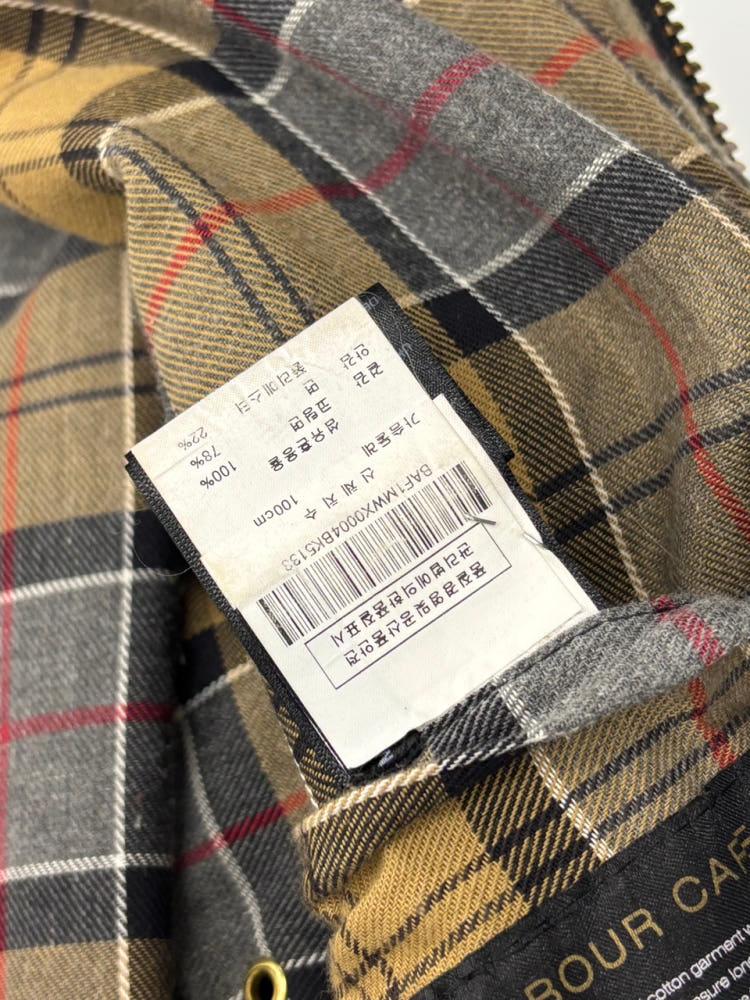 Barbour 바버 인터네셔널 벨티드 왁스자켓 블랙 10