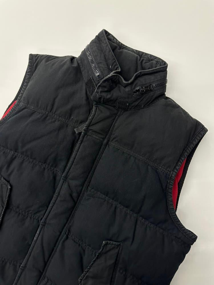 (중고) Polo 데님앤서플라이 블랙 립스탑 다운 베스트 4