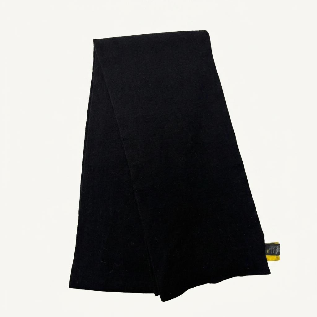 Fendi 펜디 블랙 로고패턴 캐시미어혼방 머플러 1