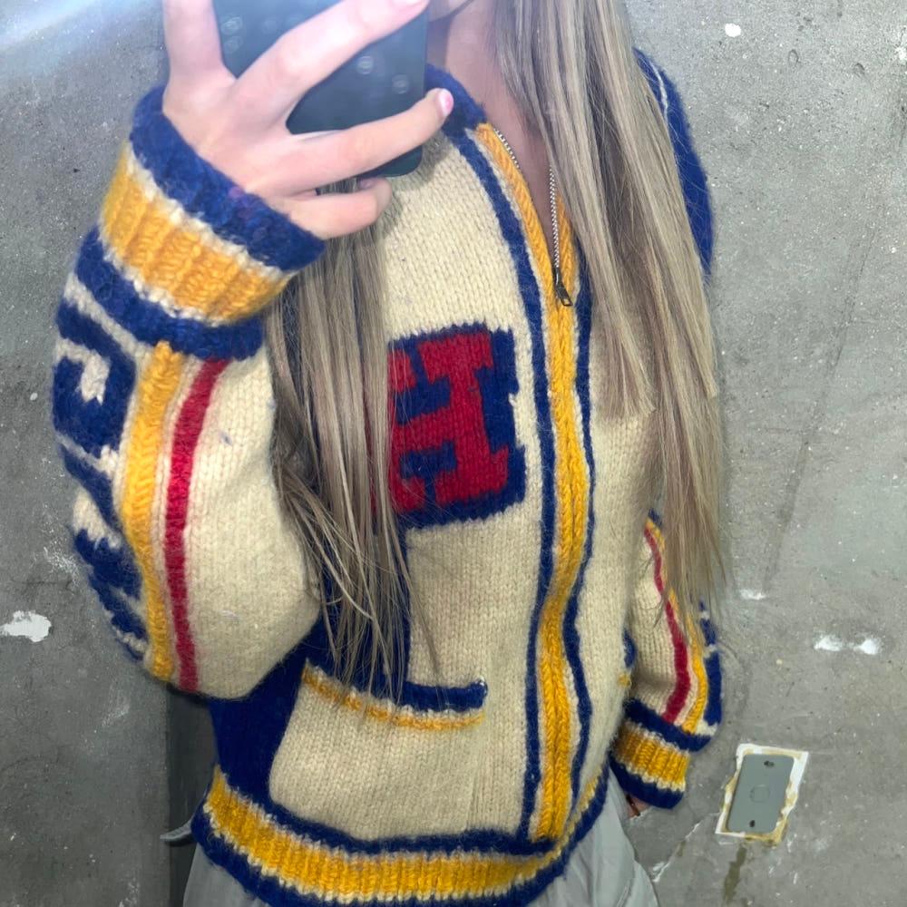 (중고)Hysteric glamour glittery 히스테릭글래머 베이지멀티컬러 레터링 3
