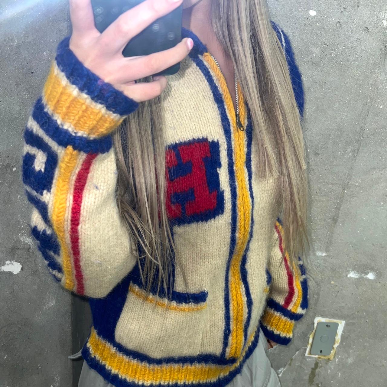 (중고)Hysteric glamour glittery 히스테릭글래머 베이지멀티컬러 레터링 2