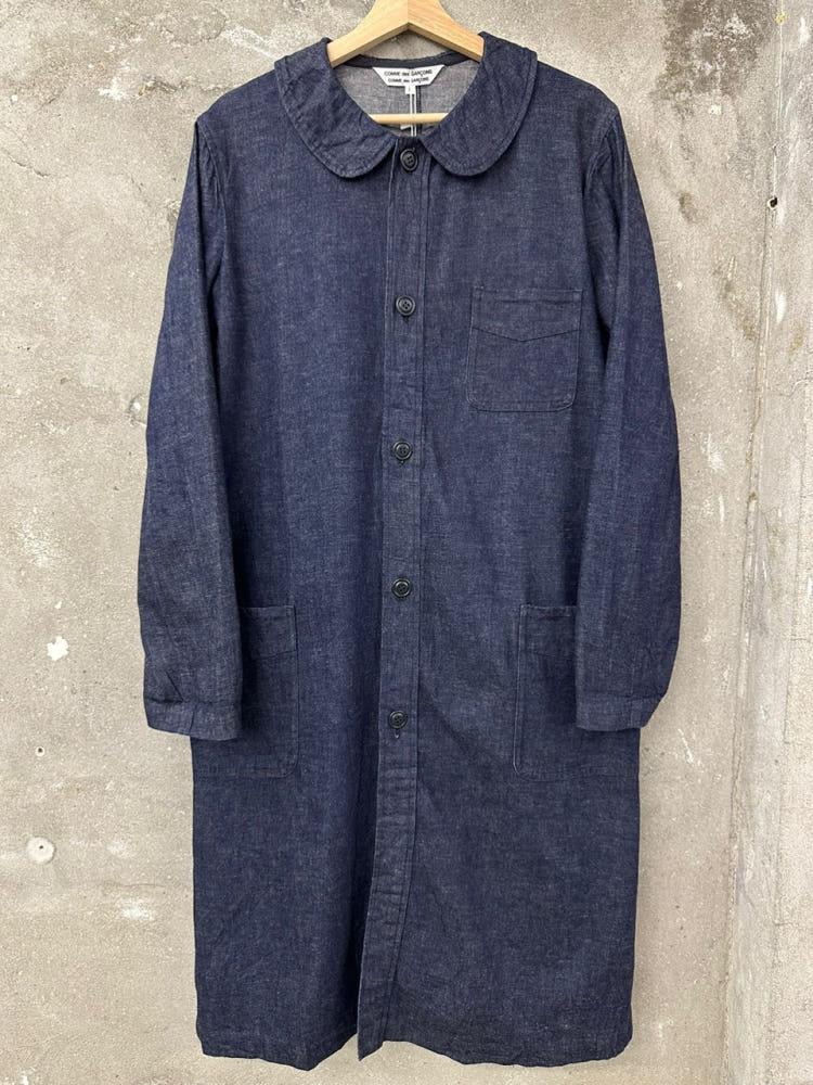 (중고) Comme des Garcons 꼼데 가르송 데님 카라 원피스 3
