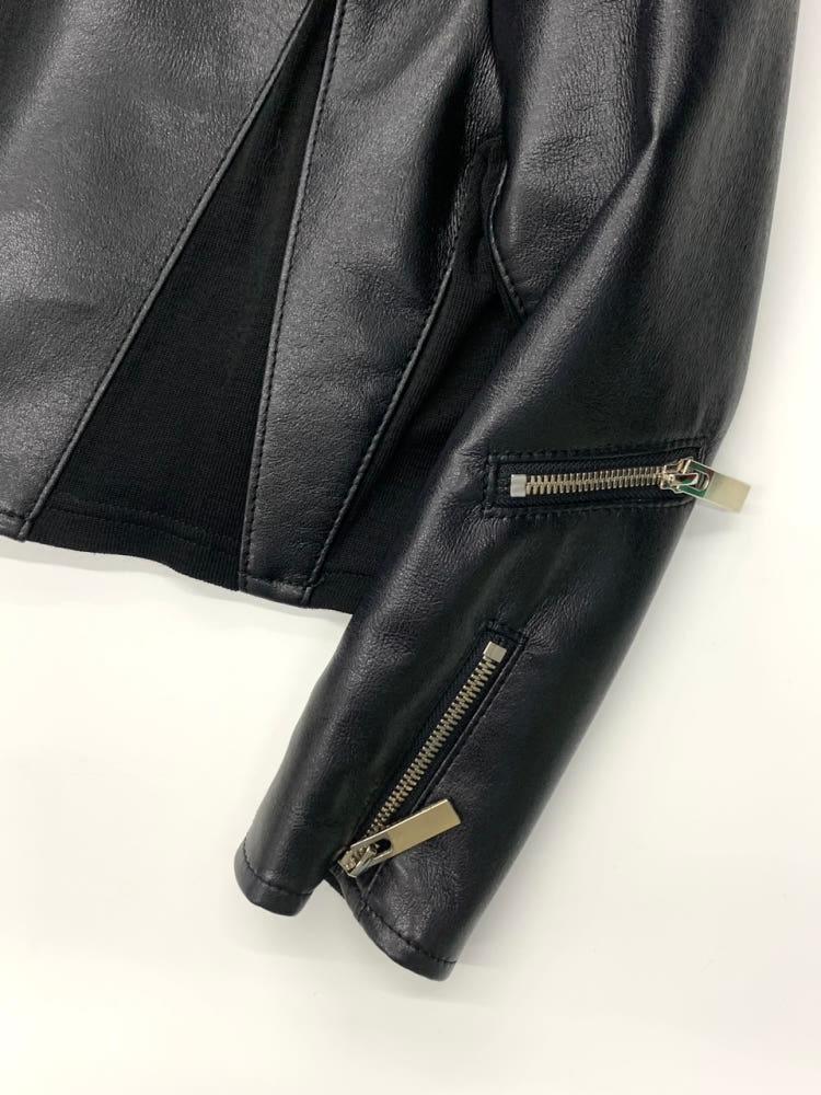 (중고) Comme des Garcons 꼼데가르송 느와르 케이 니노미야 에코 레더자켓 5