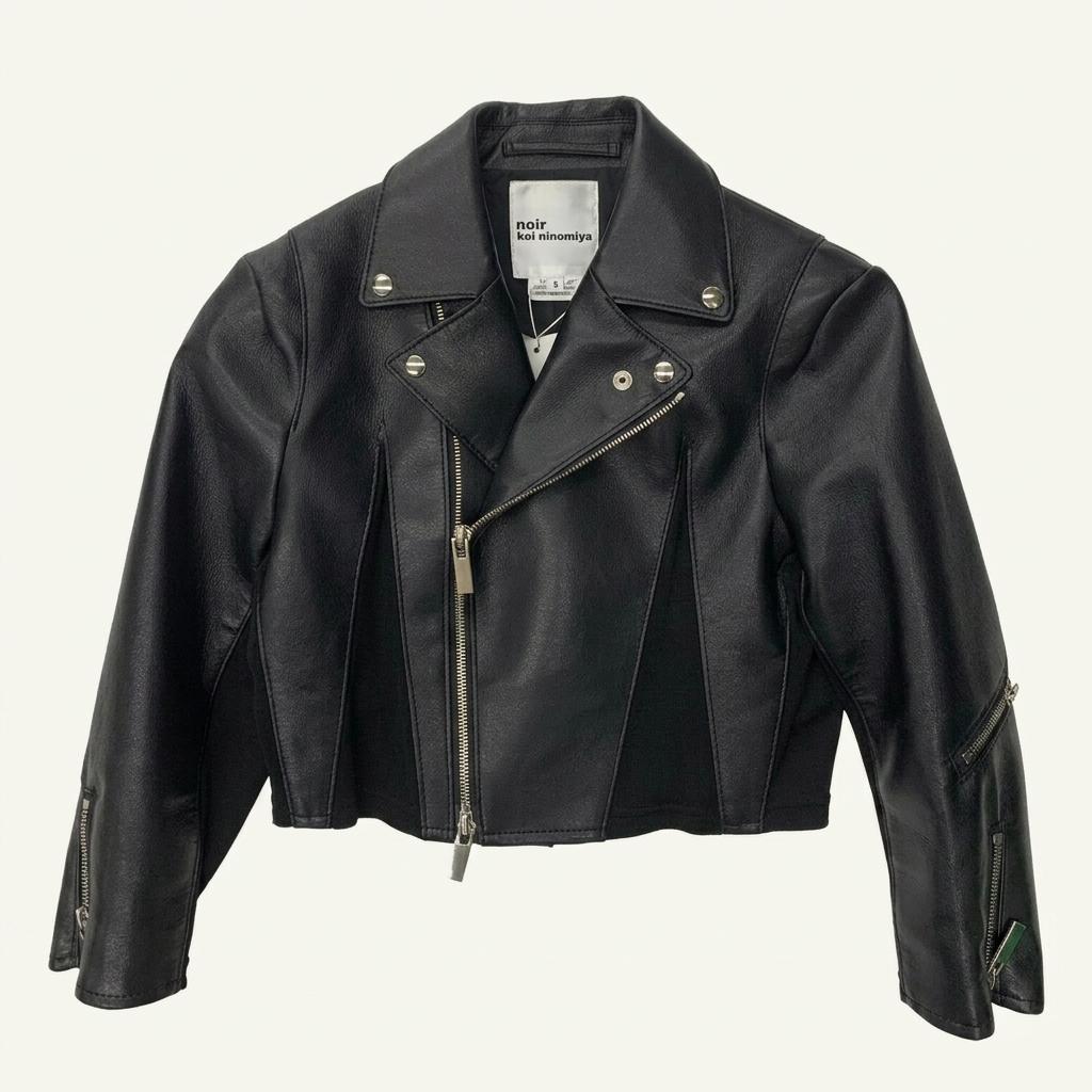 (중고) Comme des Garcons 꼼데가르송 느와르 케이 니노미야 에코 레더자켓 1