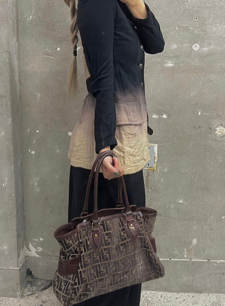 (중고) Yohji yamamoto 요지 아마모토 퍼플라벨 블랙 그라데이션 셔츠 5