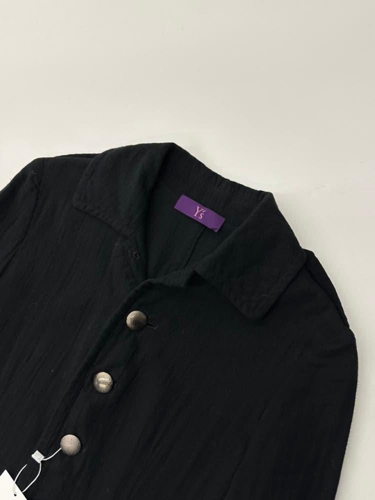 (중고) Yohji yamamoto 요지 아마모토 퍼플라벨 블랙 그라데이션 셔츠 6