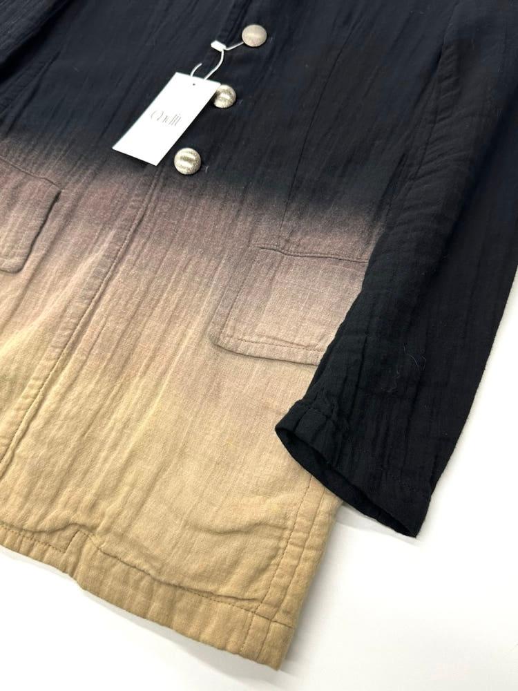 (중고) Yohji yamamoto 요지 아마모토 퍼플라벨 블랙 그라데이션 셔츠 9