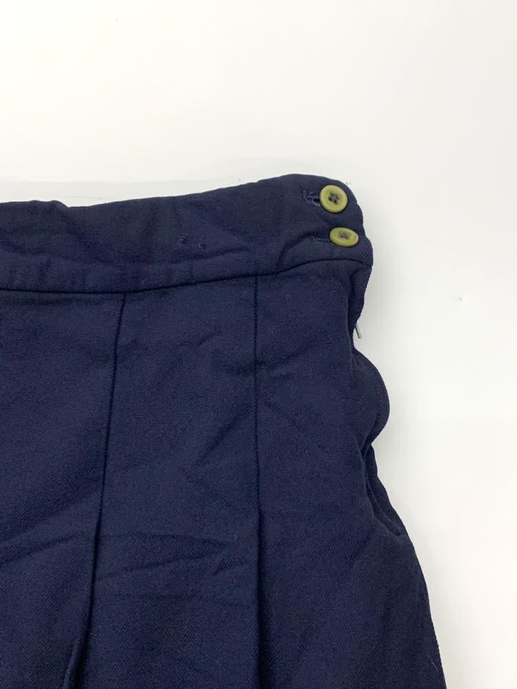 (중고) Commedes garcons 꼼데가르송 네이비 플리츠 롱 스커트 5