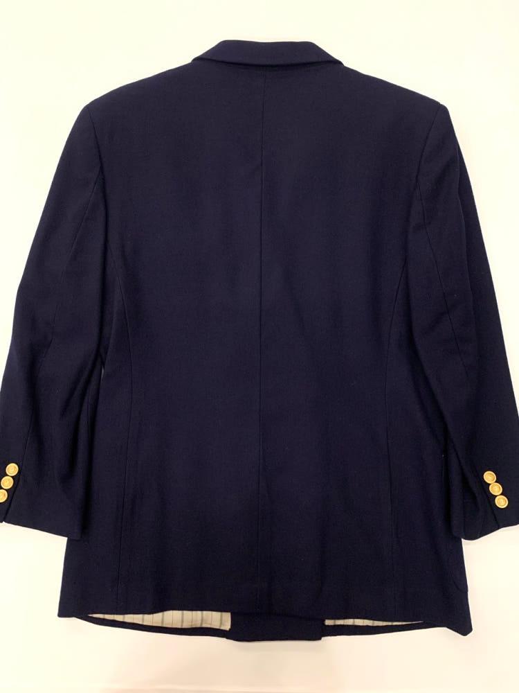 (중고) Burberry 버버리 프로섬 와펜 금장 울 블레이저 네이비 7