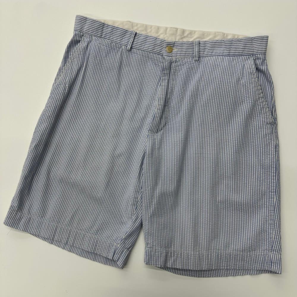 (중고) Polo 폴로랄프로렌 스카이블루 시어서커 하프 팬츠 4