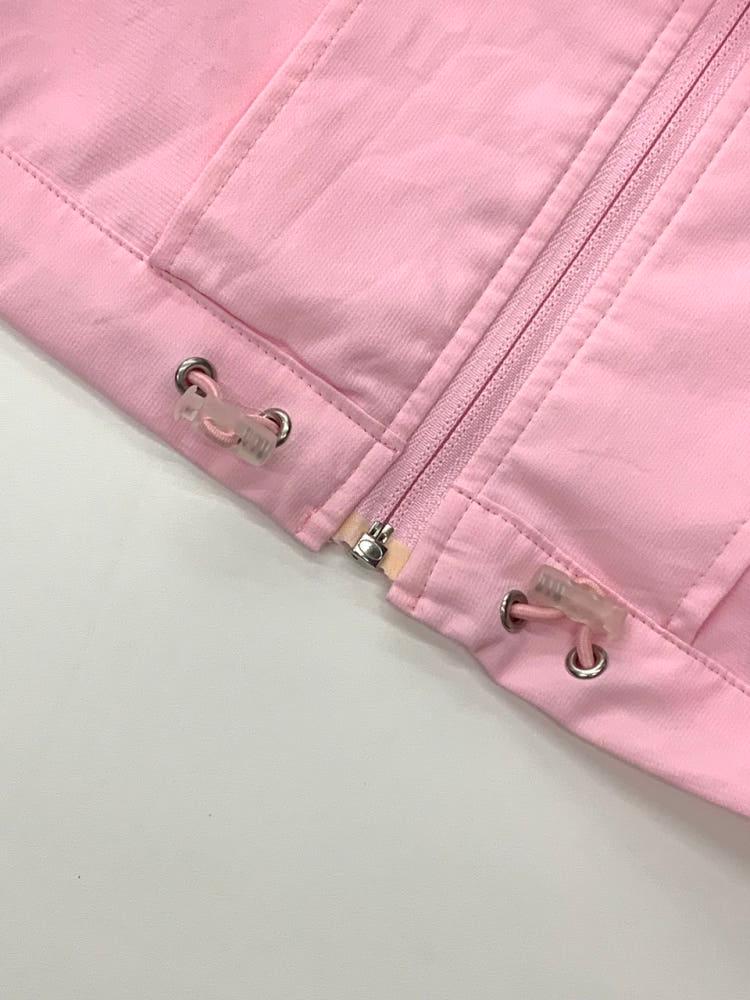 (중고) Courreges 꾸레쥬 베이비핑크 베스트 집업 10