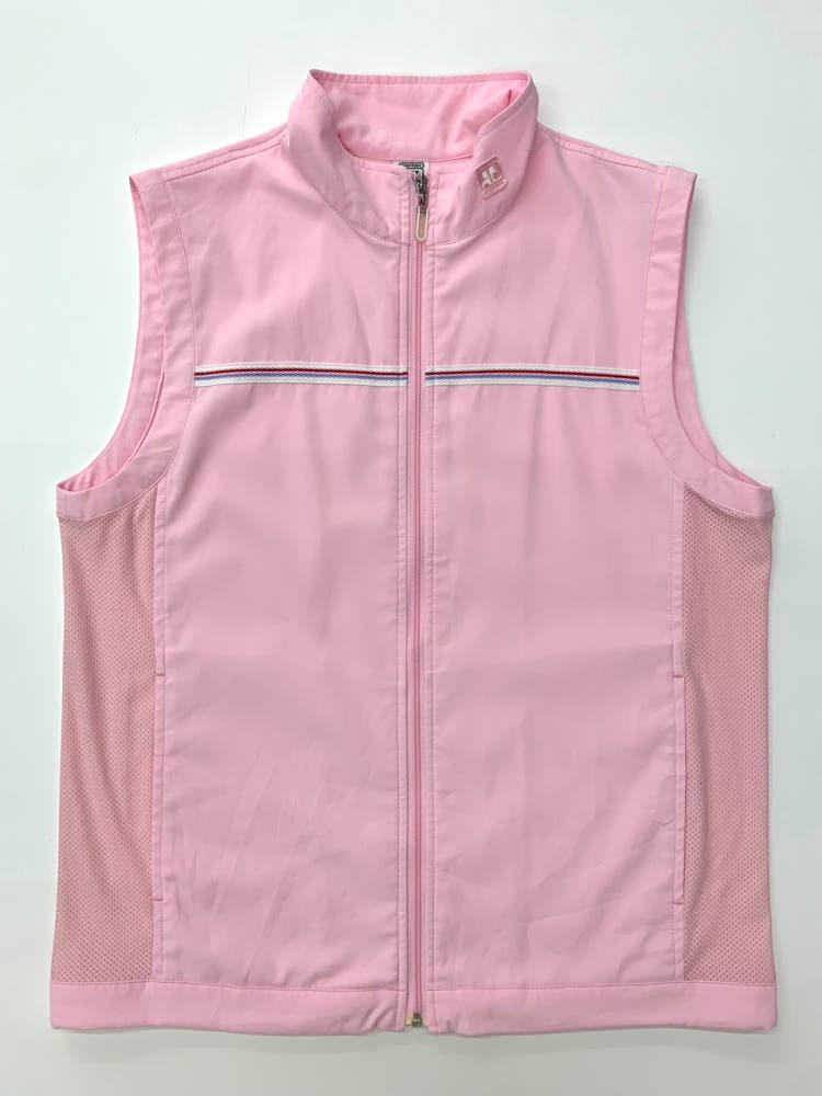 (중고) Courreges 꾸레쥬 베이비핑크 베스트 집업 7