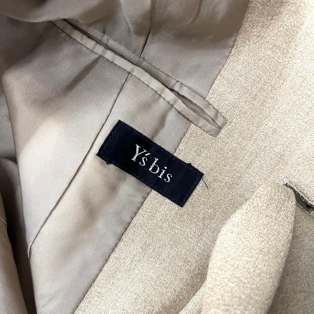 (중고) Yohji yamamoto 요지야마모토 베이지 블레이저 스커트 셋업 9