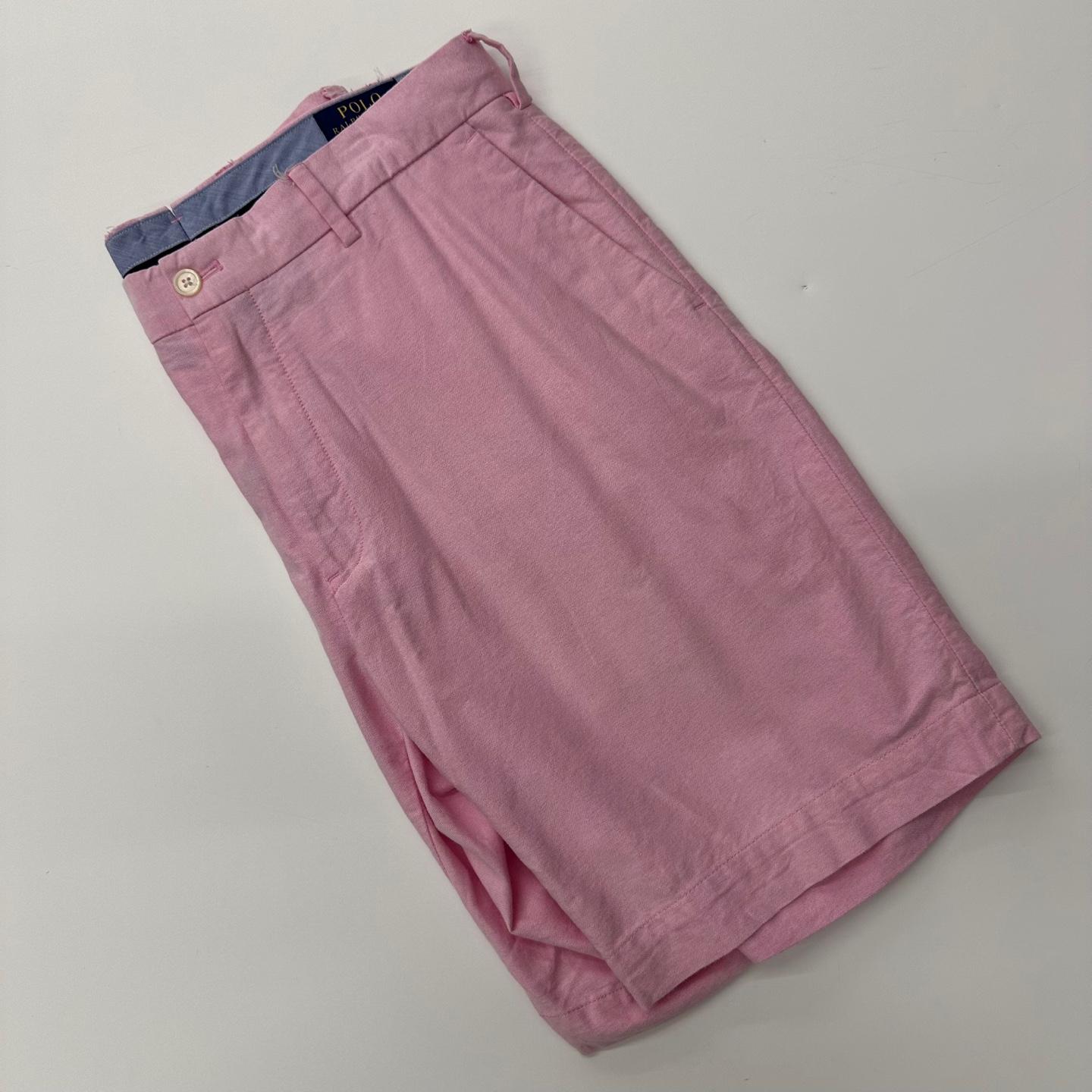 (중고) Polo 폴로랄프로렌 신형라벨 클래식 핑크 하프 팬츠 2