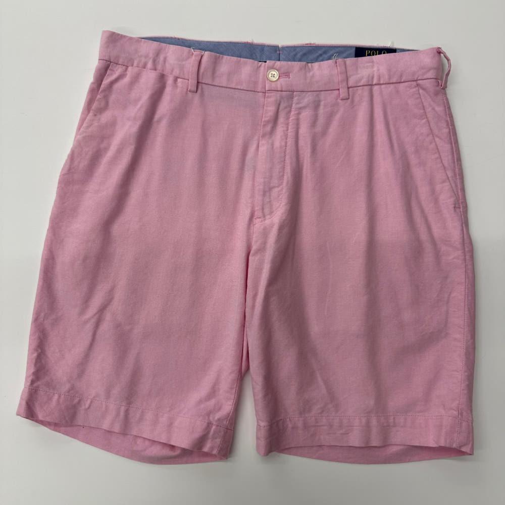 (중고) Polo 폴로랄프로렌 신형라벨 클래식 핑크 하프 팬츠 4