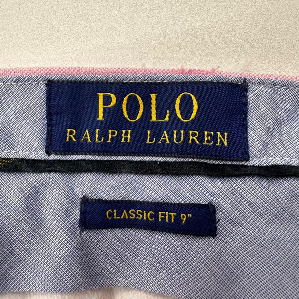 (중고) Polo 폴로랄프로렌 신형라벨 클래식 핑크 하프 팬츠 8