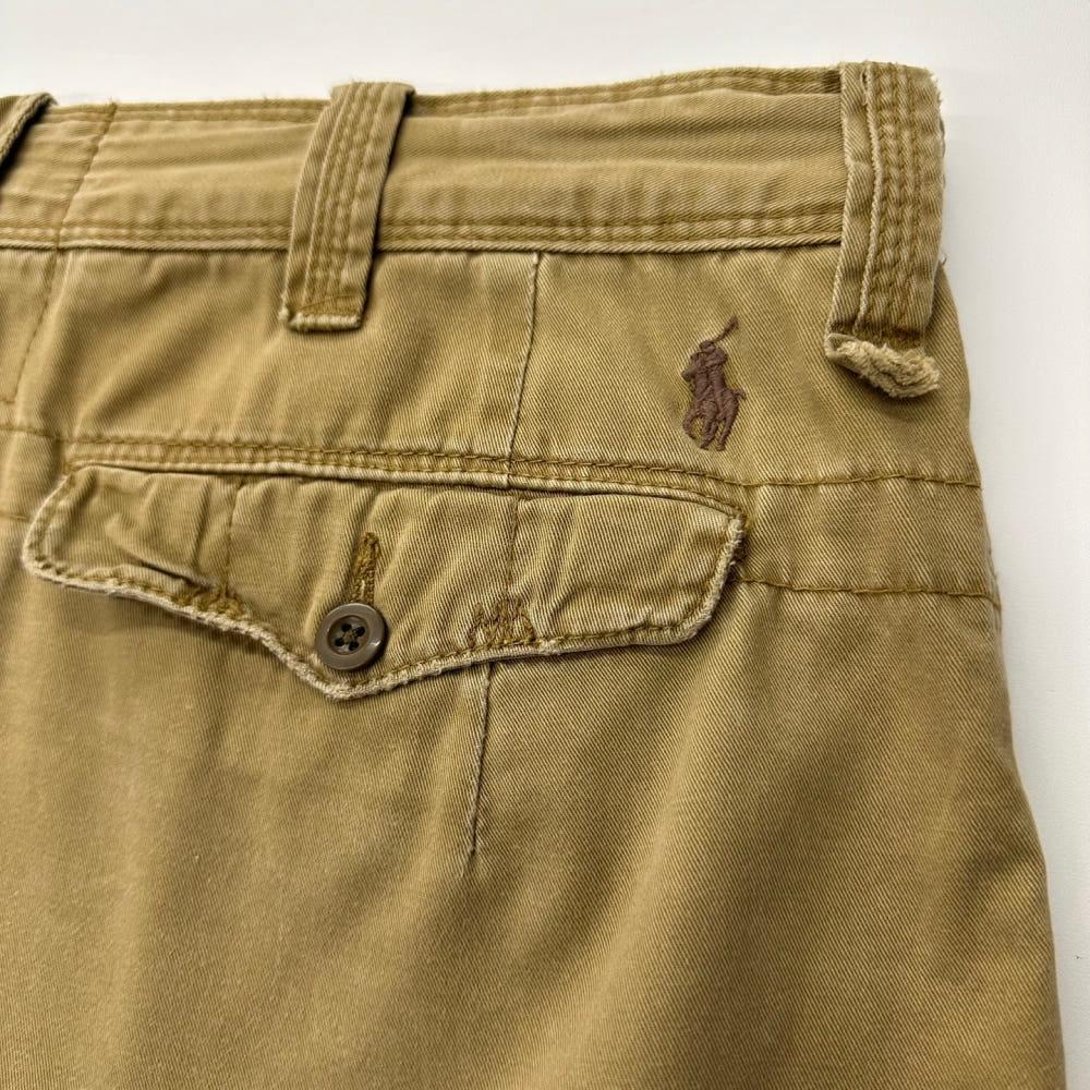 (중고) Polo 폴로랄프로렌 탄베이지 유틸리티 카고 하프 팬츠 7