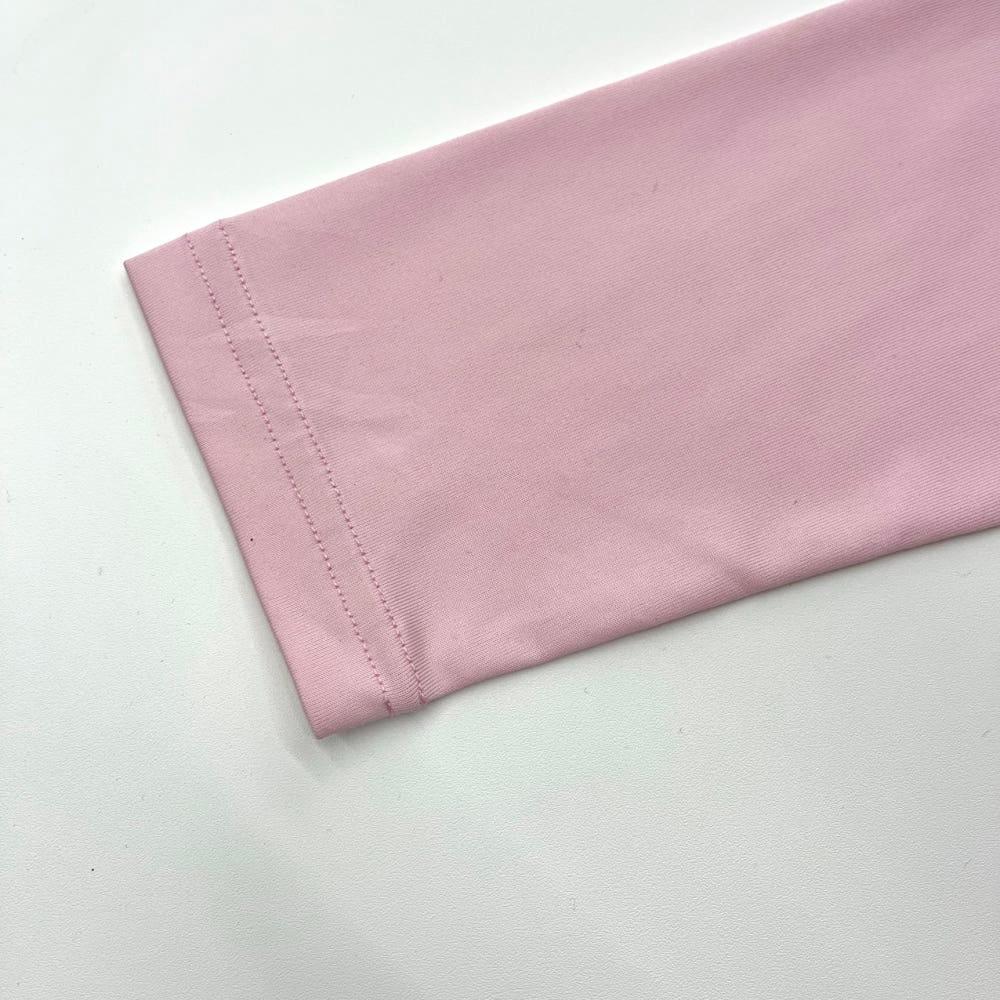 (중고) Courreges 꾸레쥬 하이넥 롱 슬리브 핑크 6