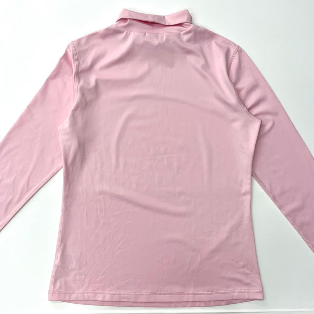 (중고) Courreges 꾸레쥬 하이넥 롱 슬리브 핑크 4