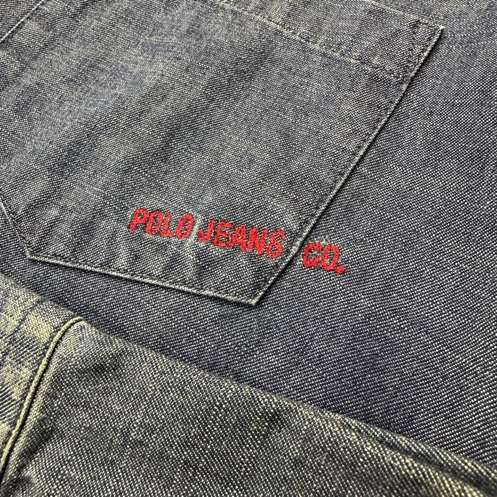 (중고) Polo 폴로진스 00‘s 오버사이즈 데님 셔츠 6