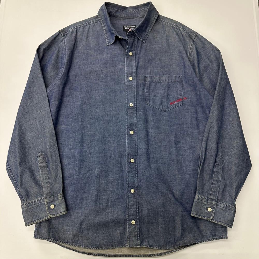 (중고) Polo 폴로진스 00‘s 오버사이즈 데님 셔츠 3