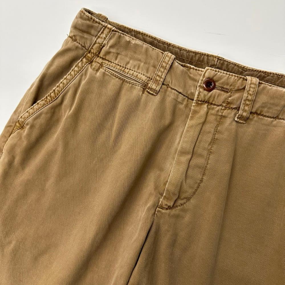 (중고) Polo 폴로랄프로렌 코튼 탄베이지 치노 하프 팬츠 6
